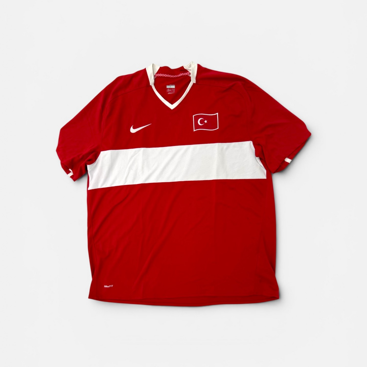 TURKEY NATIONAL TEAM NIKE FOOTBALL JERSEY 2XL